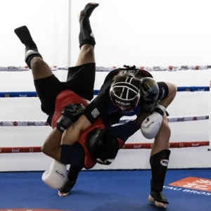 Sanda Kickboxing Training