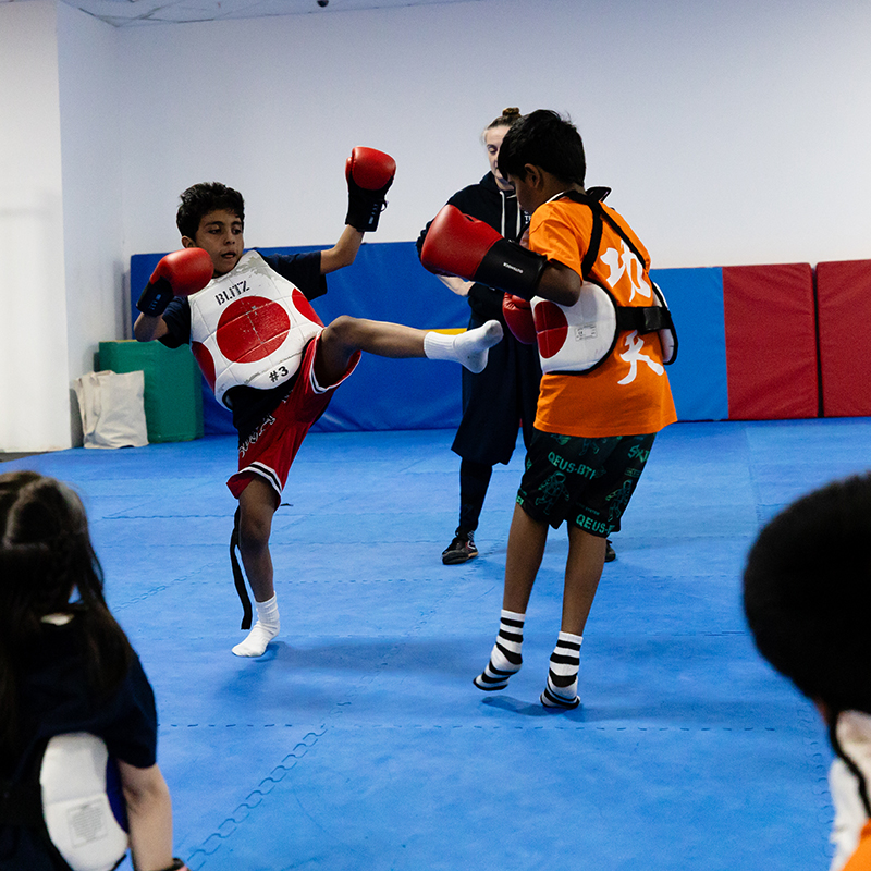 Sanda Kickboxing Children